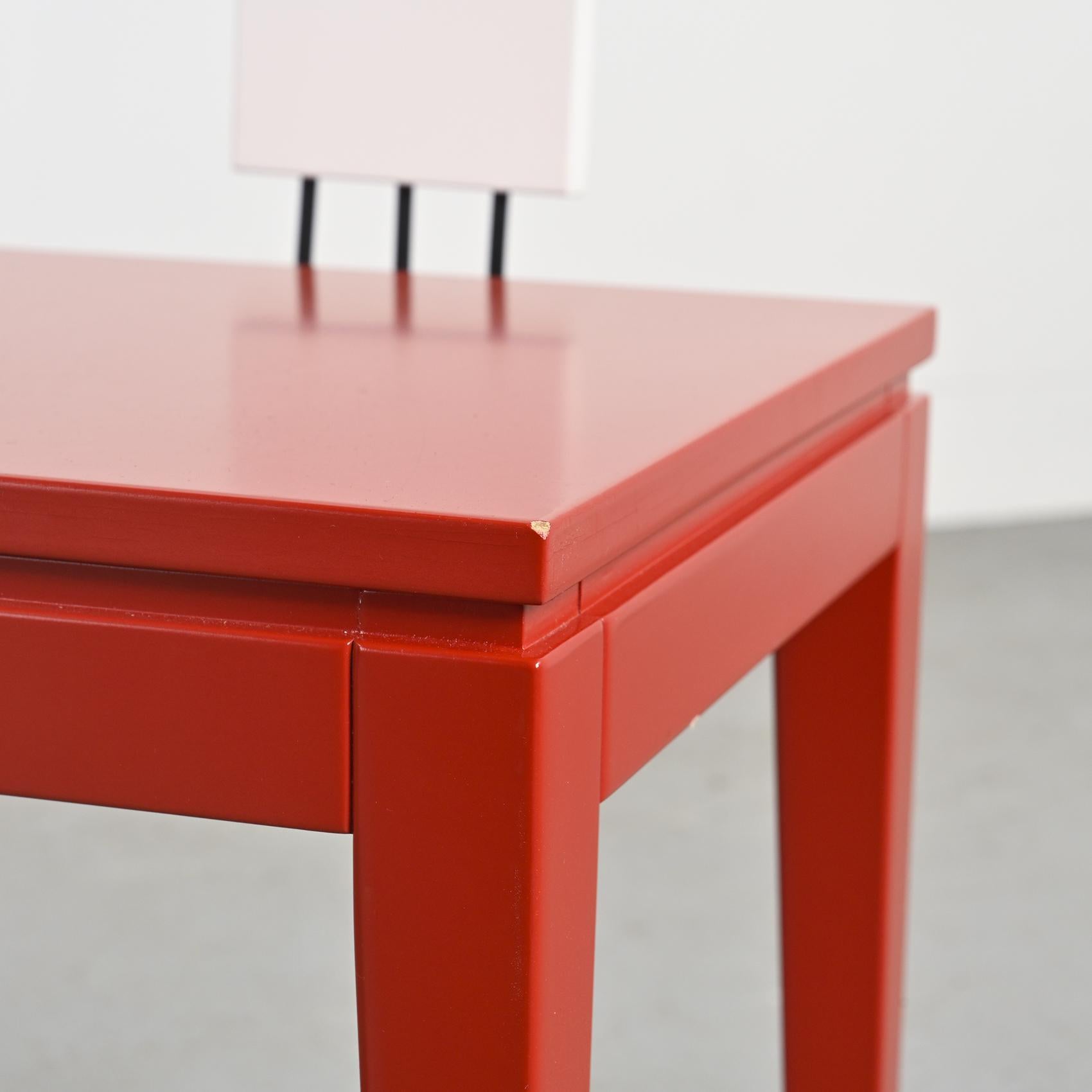 Wood A Chair model Schwiitz, Horgen Glarus circa 1990