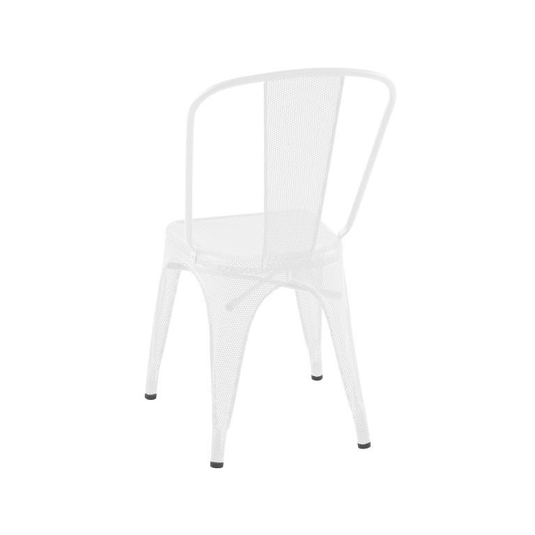 Modern A-Chair Perforated Outdoor in White by Xavier Pauchard & Tolix, US For Sale
