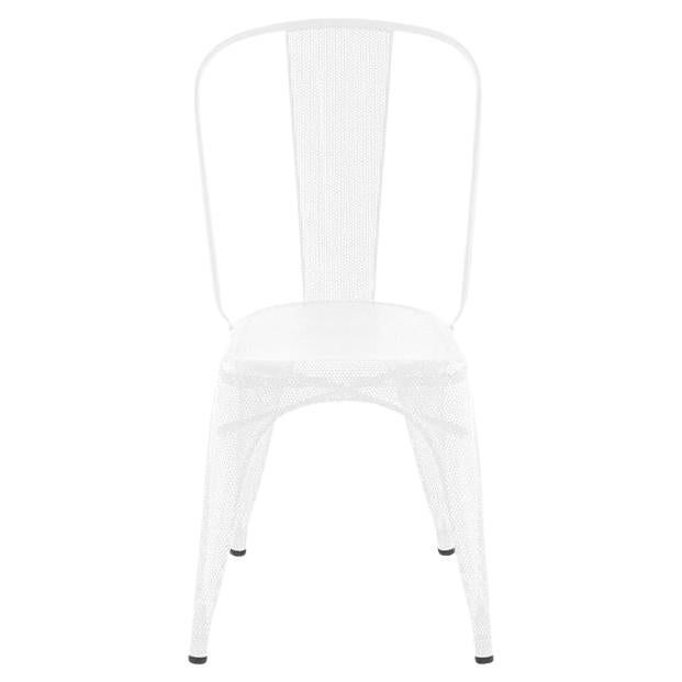 A-Chair Perforated Outdoor in White by Xavier Pauchard & Tolix, US