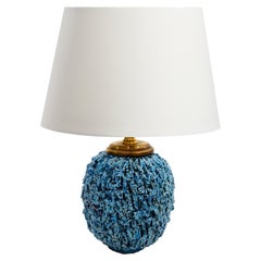 Lampada da tavolo in ceramica Chamotte di Gunnar Nylund per Rörstrand