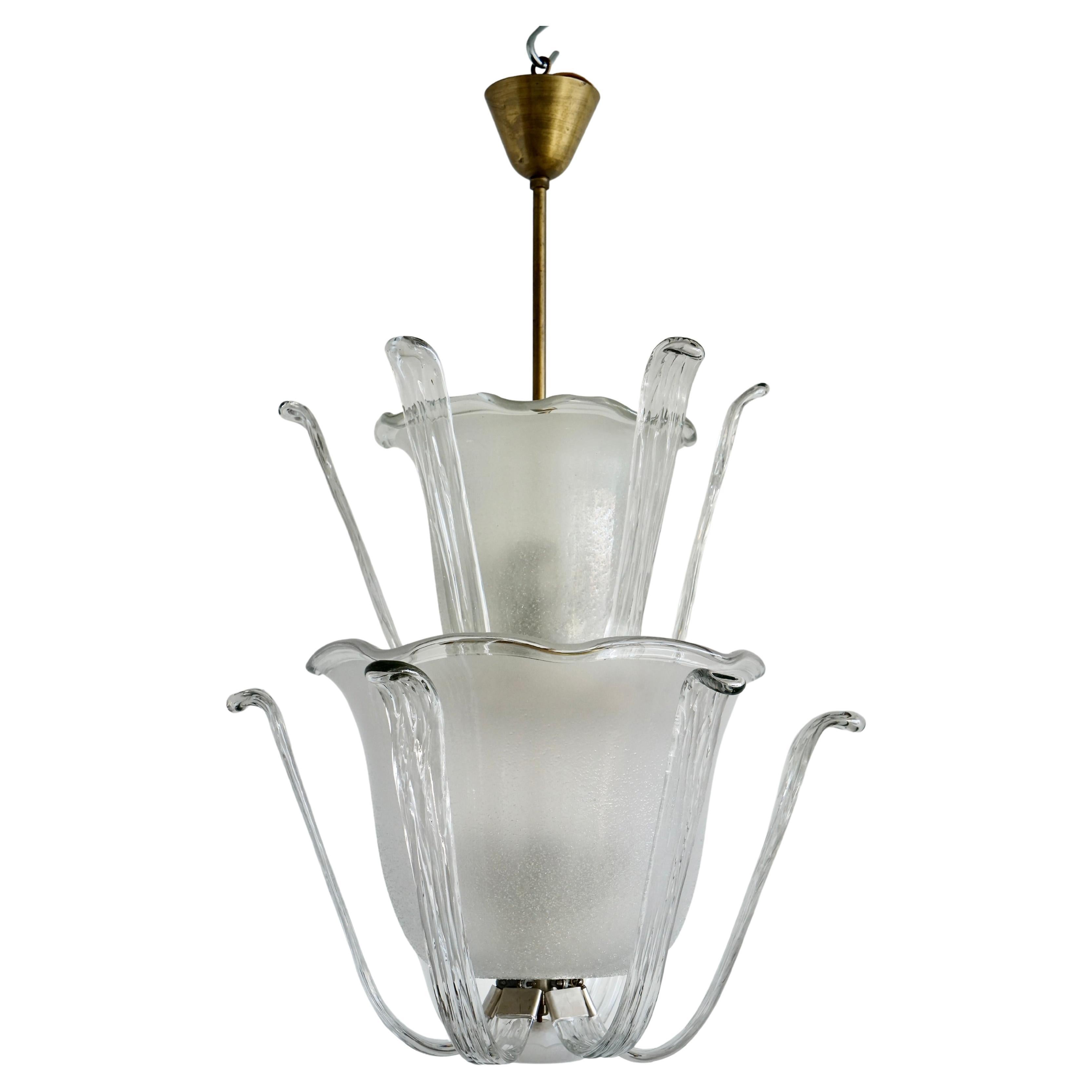 A Chandelier  by HARALD NOTINI for Arvid Böhlmarks