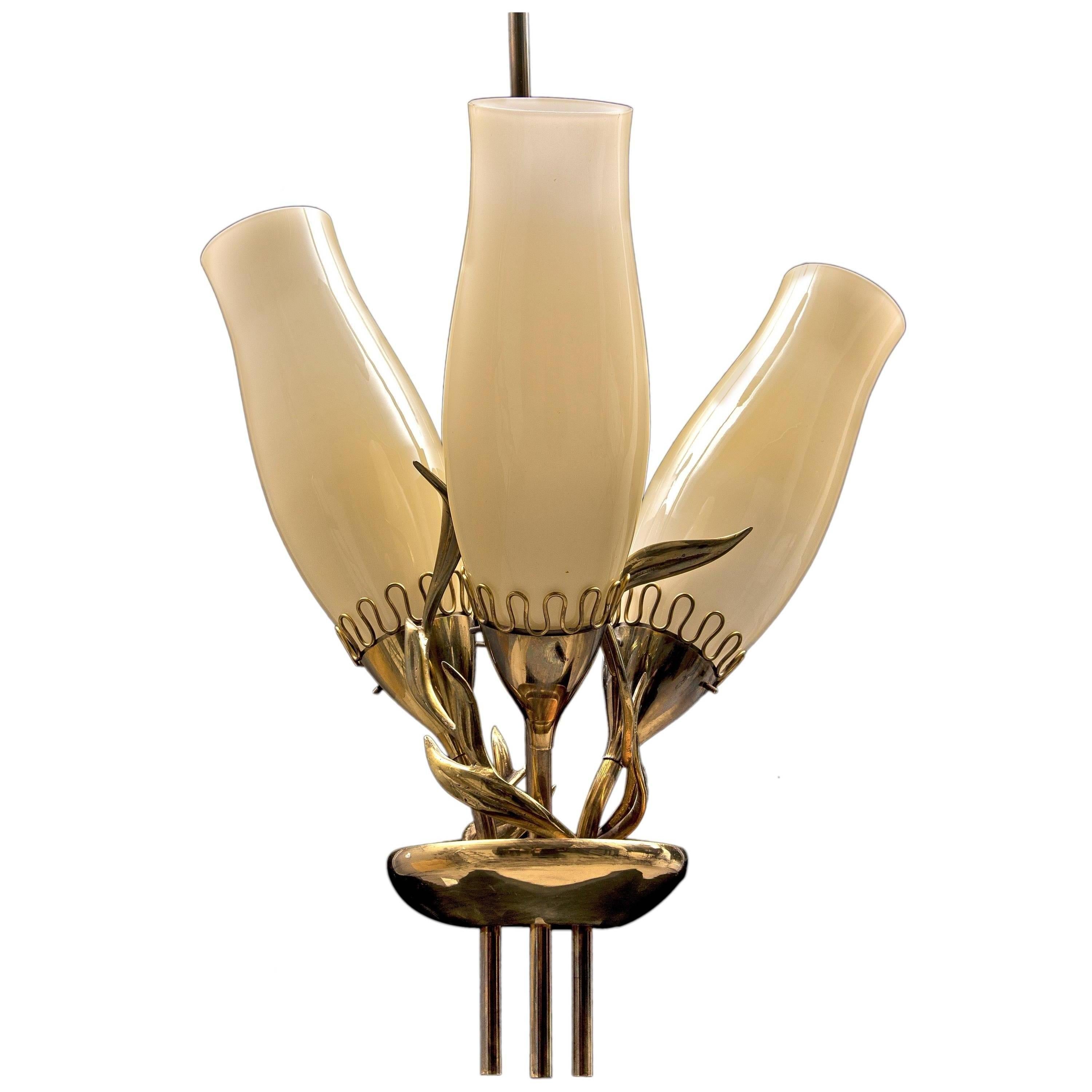 A  Chandelier by Mauri Almari for Idman /2 available