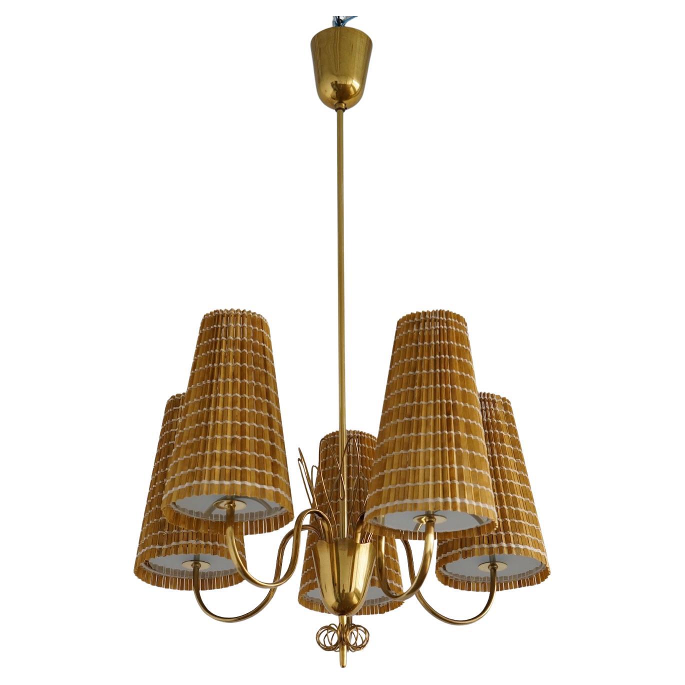 A Chandelier  by Paavo Tynell  for Taito OY, Model 9082