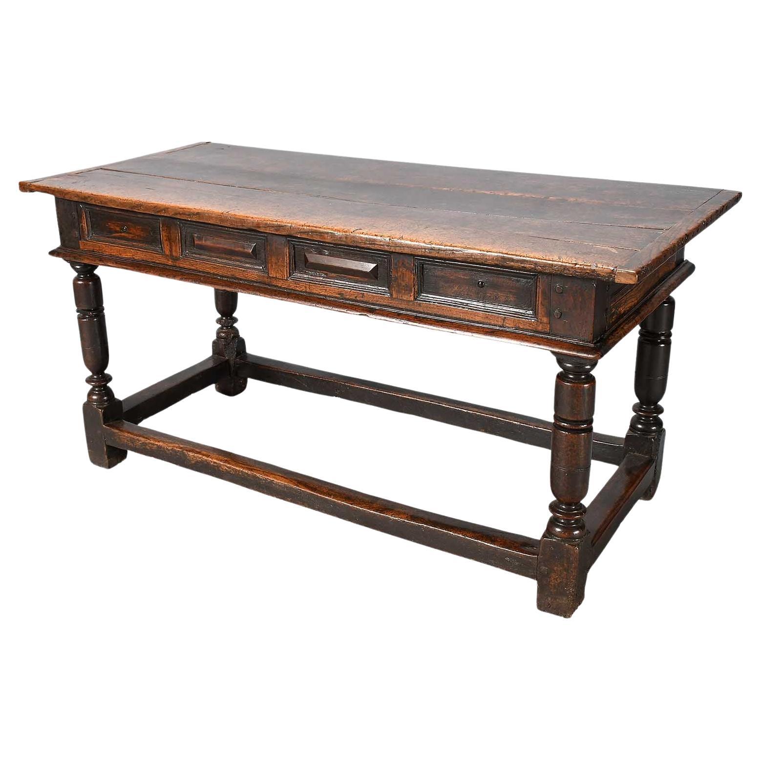 Table d'appoint en Oak d'époque Charles II