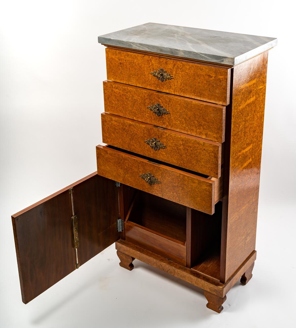Charles X Style Desk, 1930 For Sale 2