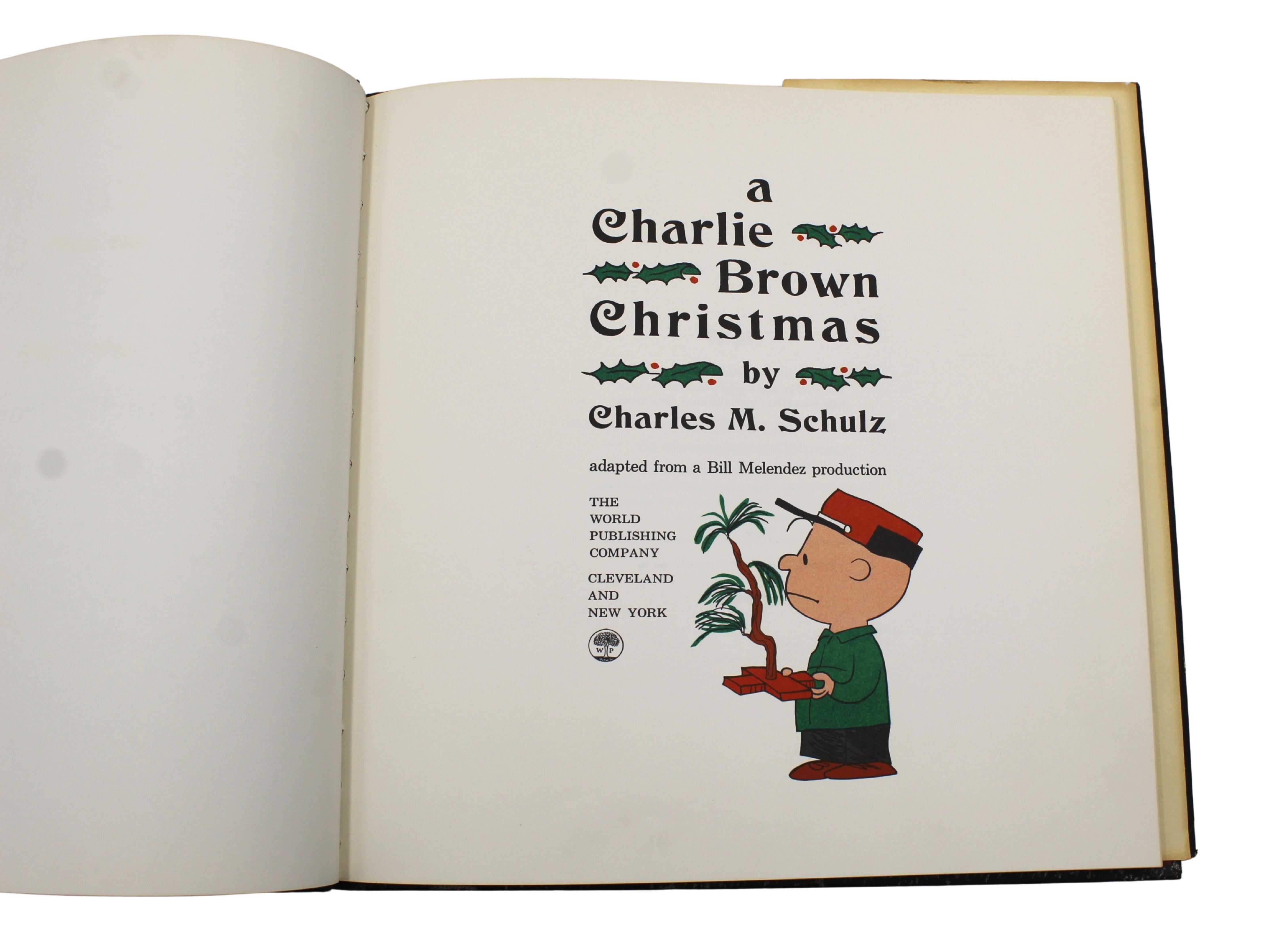 Milieu du XXe siècle A Charlie Brown Christmas by Charles M. Schulz, First Edition, 1965 en vente