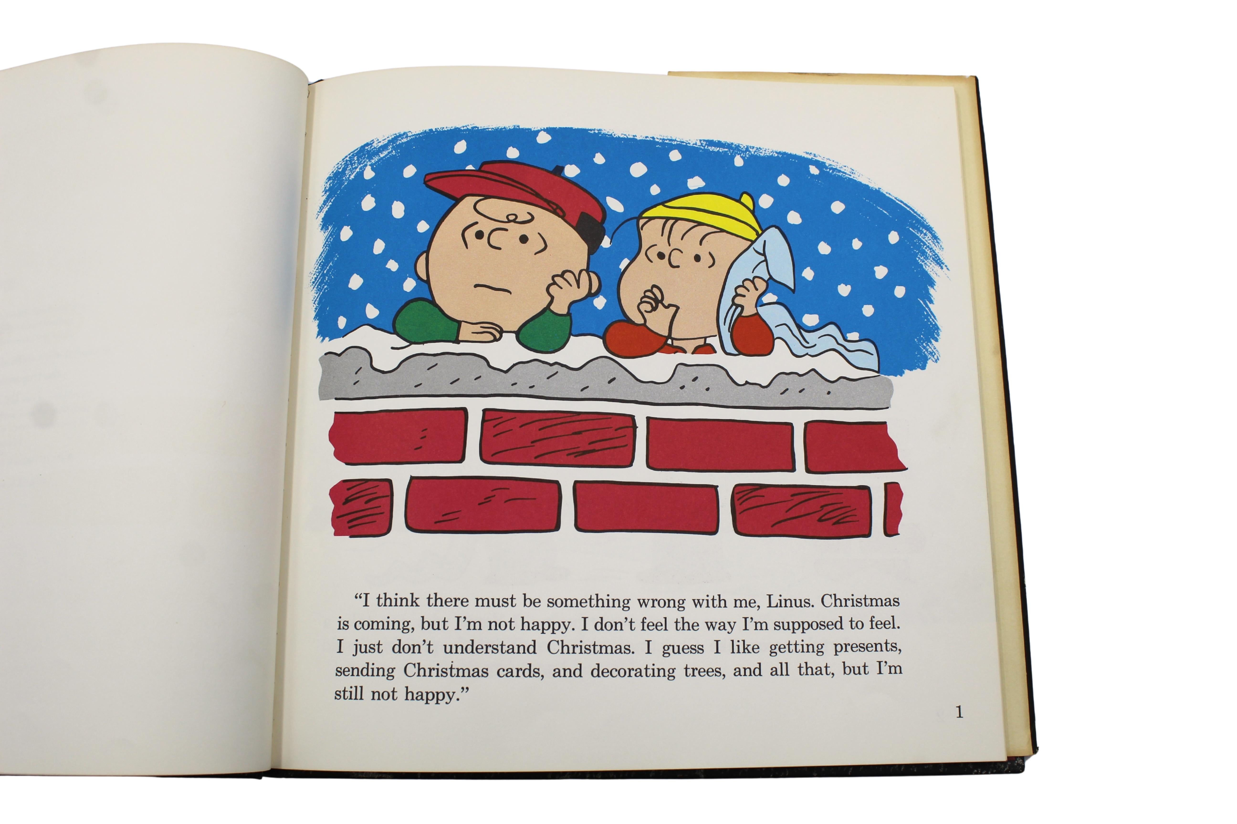 Papier A Charlie Brown Christmas by Charles M. Schulz, First Edition, 1965 en vente