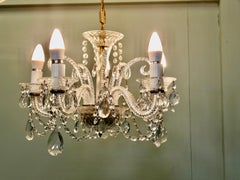 A Charming 5 Branch Venetian Style Chandelier This is a pretty quality piece