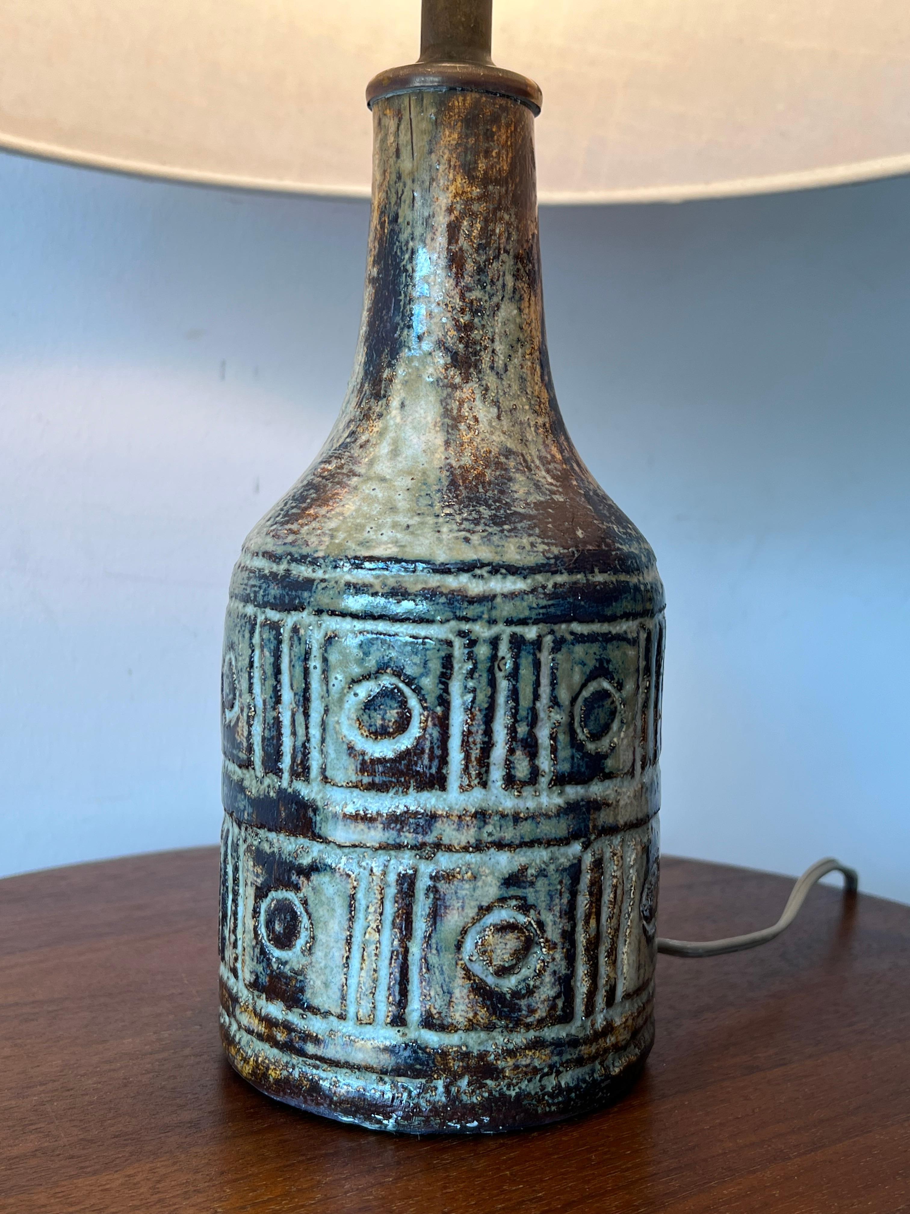 Encantadora lámpara francesa de Olivier Pettit Vallauris Francia Años 60 en venta 1