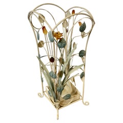 A Charming French WireWork Umbrella Stand  A lovely little piece of wirework and