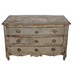 A Charming Painted Louis XV Style Provencal Chest