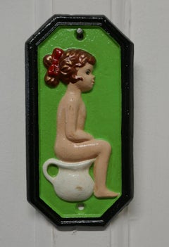 Charming Pair of Male and Female Toilet Signs