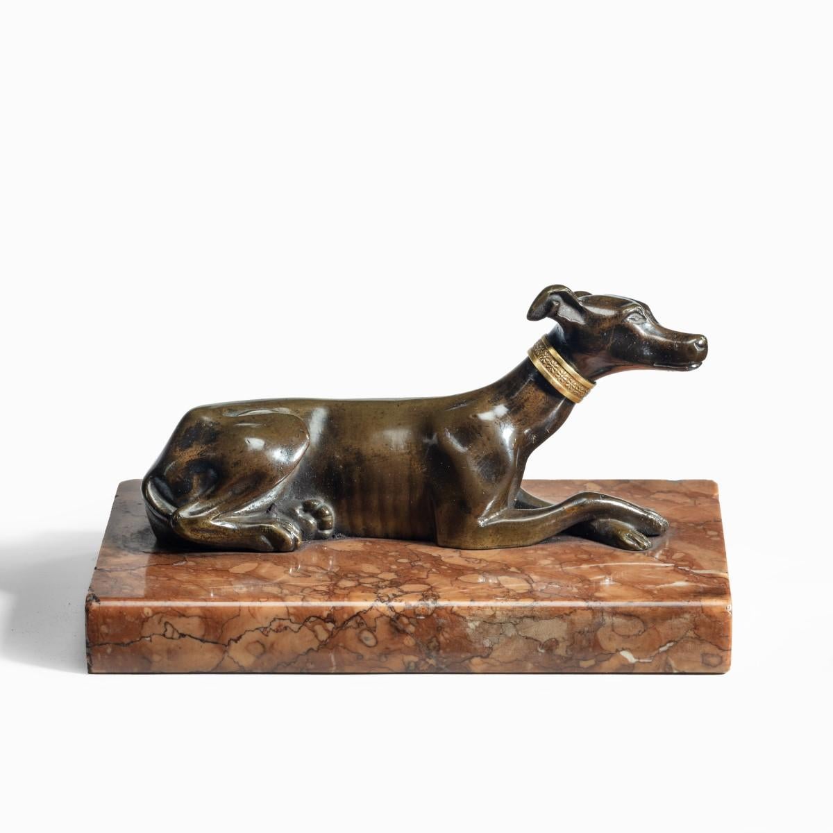 Charming Regency Greyhound Paperweight 1
