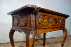 Charming Small 19th Century French Walnut Side Table