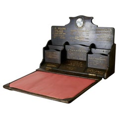 Antique A Charming Victorian Postcard or Stationary Stand, South Coast