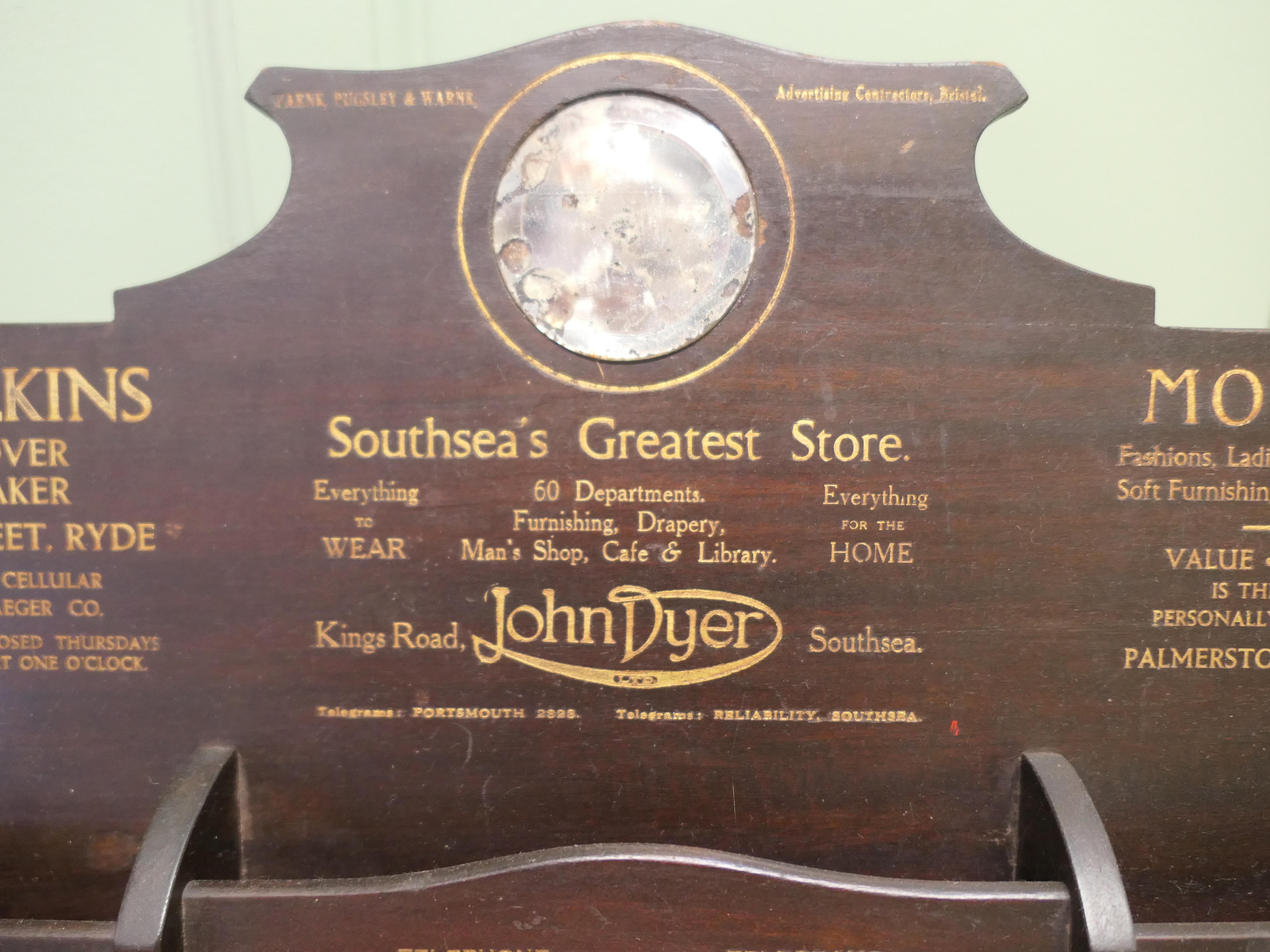 A Charming Victorian Postcard or Stationary Stand, South Coast This is a very a In Good Condition For Sale In Godshill, Isle of Wight