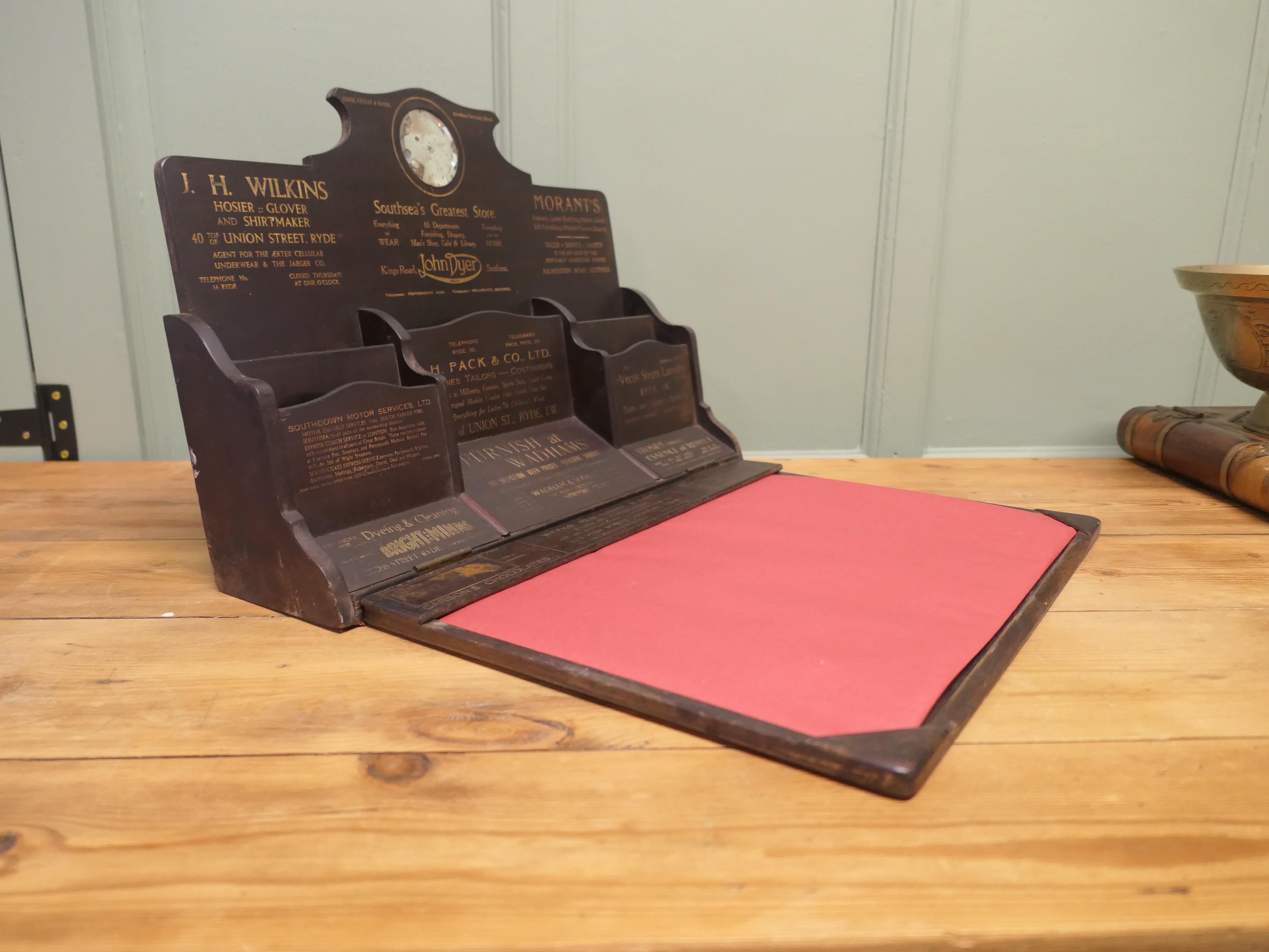 Late 19th Century A Charming Victorian Postcard or Stationary Stand, South Coast This is a very a For Sale