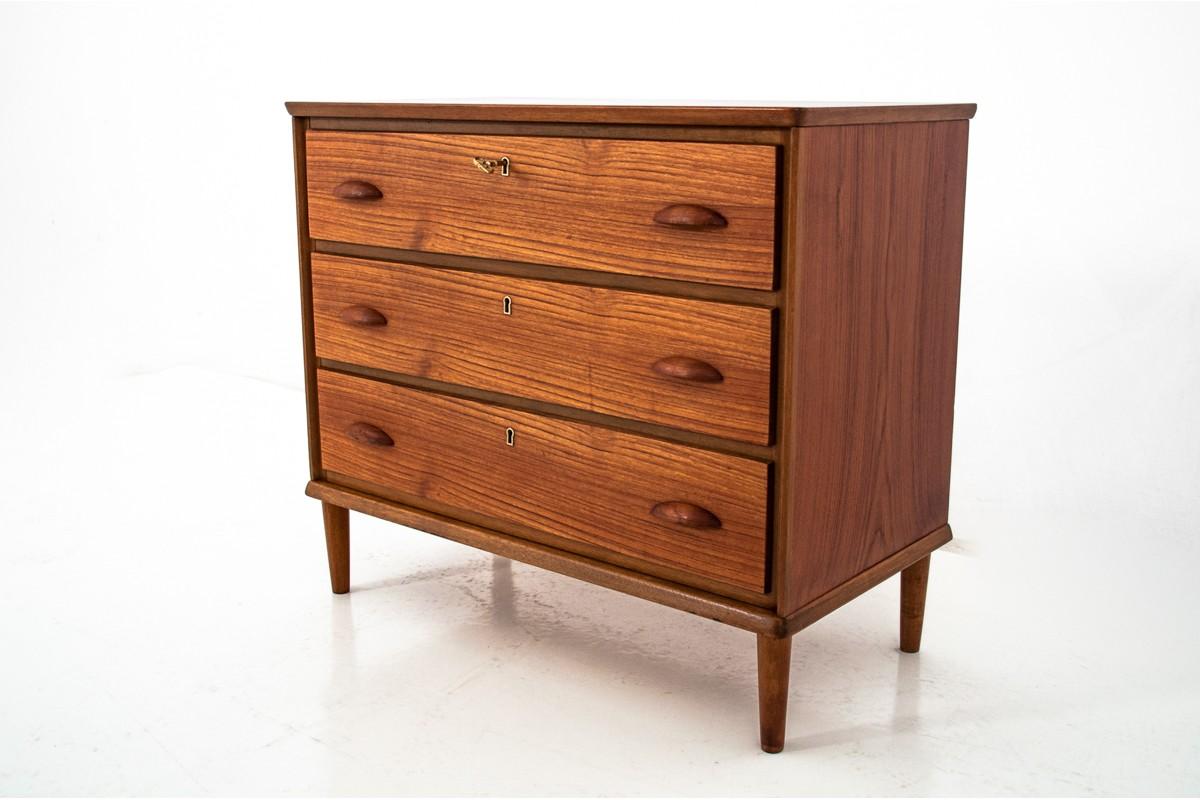 Cassettiera, design danese, anni '60 In condizioni buone in vendita a Chorzów, PL