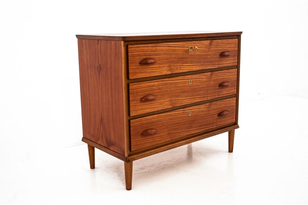 Teak Cassettiera, design danese, anni '60 in vendita