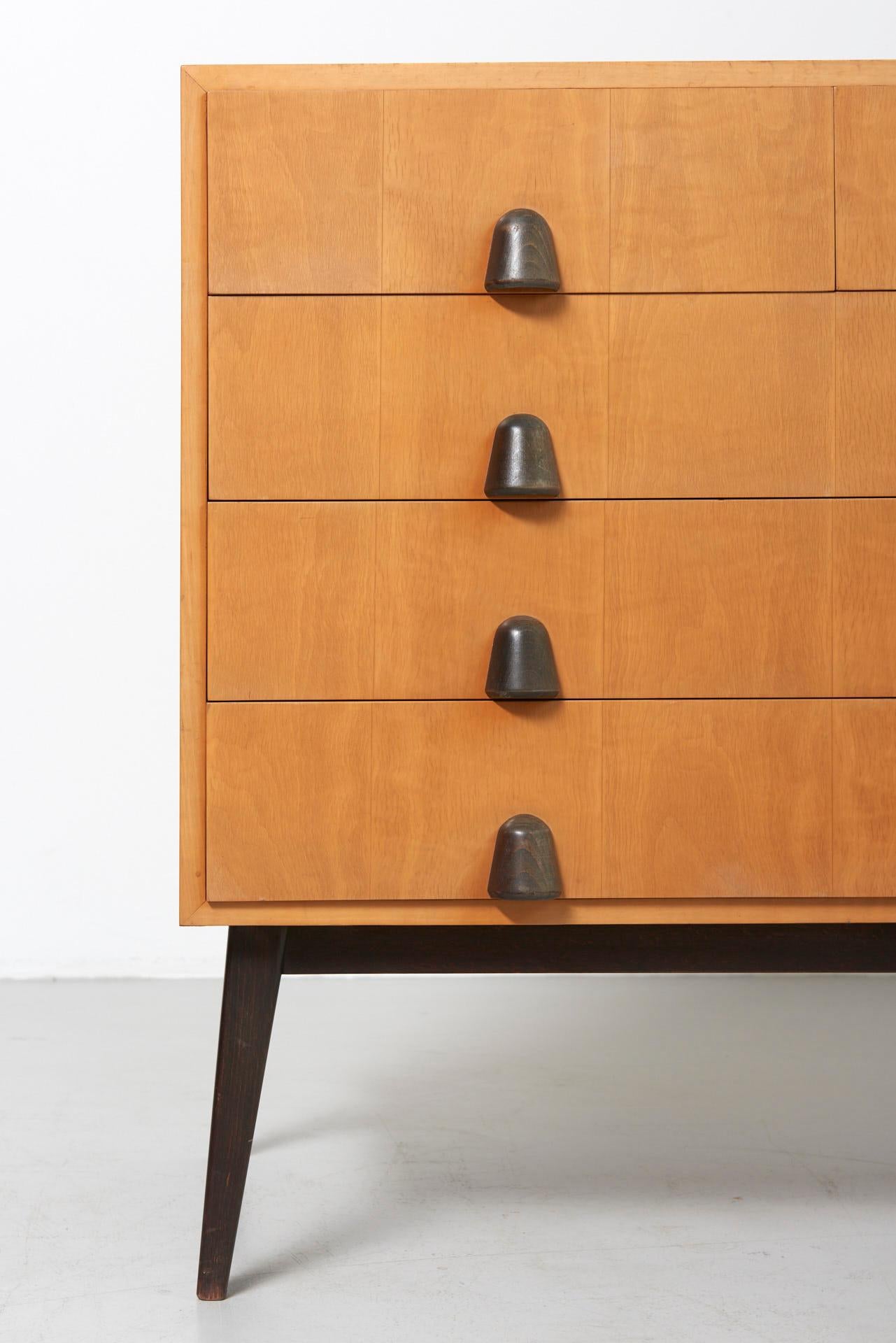 Chest of Drawers in Ash Italian 1950s Style 2