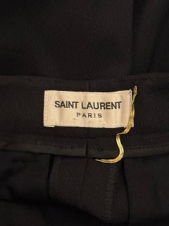 A chic Pair of Black Pants by Saint Laurent Paris