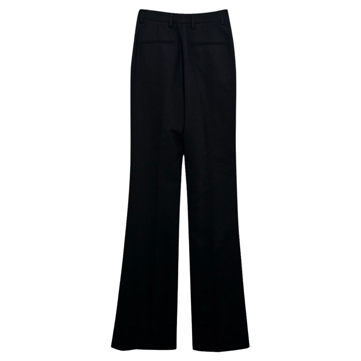 A chic Pair of Black Pants by Saint Laurent Paris