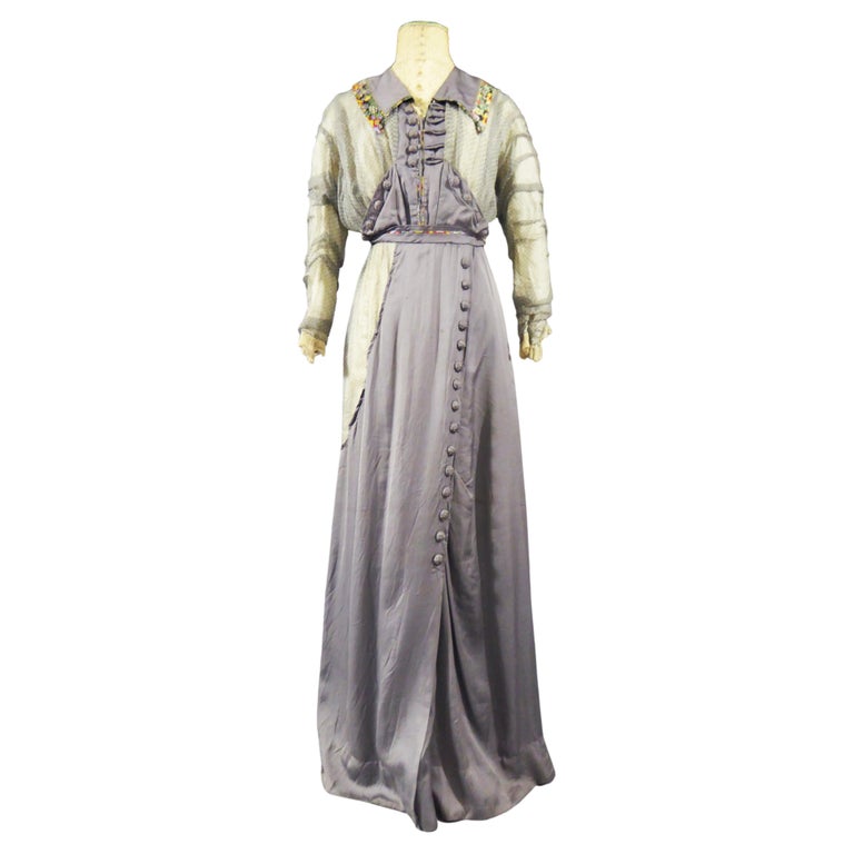 Edwardian Evening Gown 13 For Sale on 1stDibs edwardian