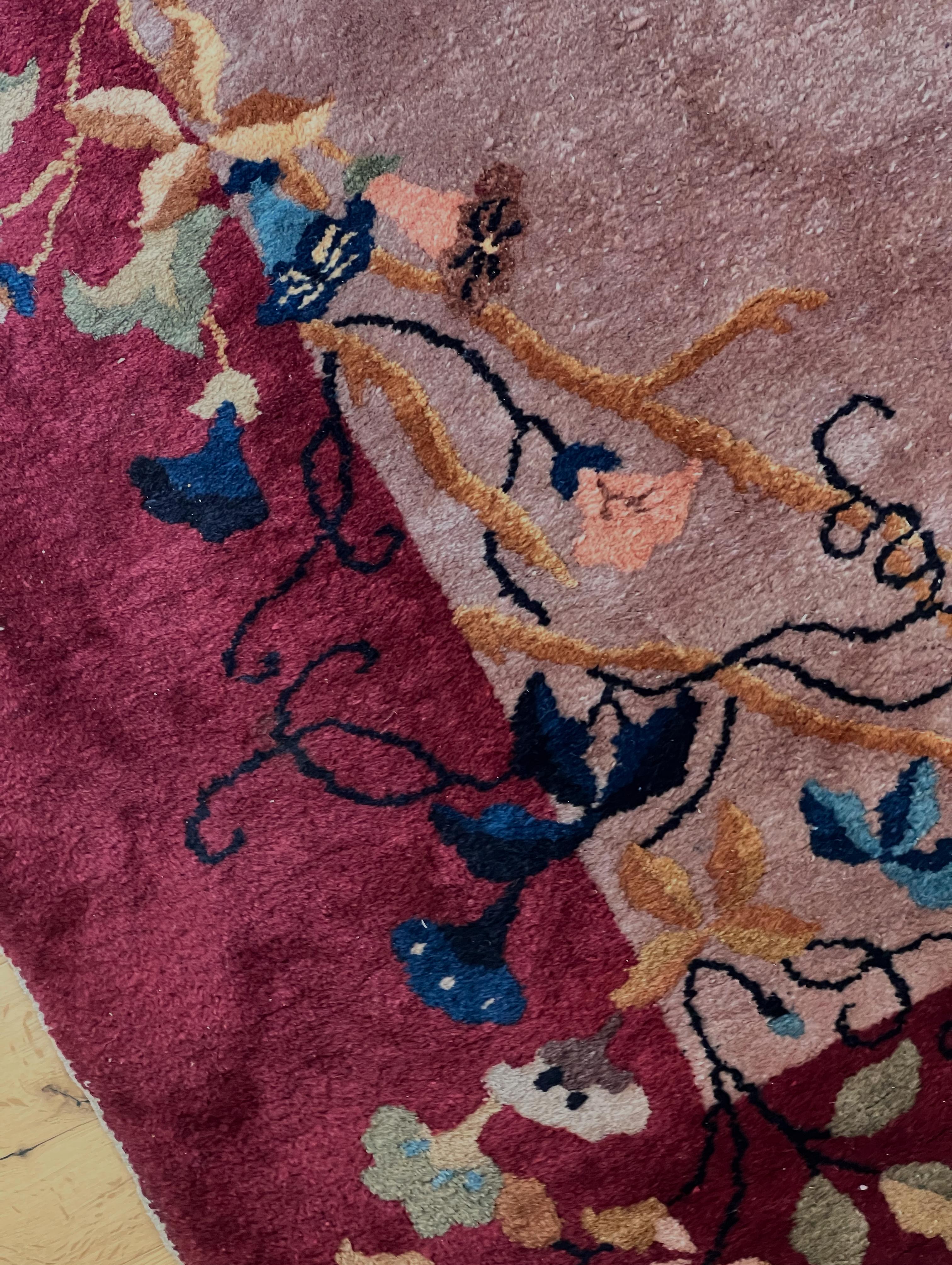 Alfombra china Art Decó, principios del siglo XX en venta 11