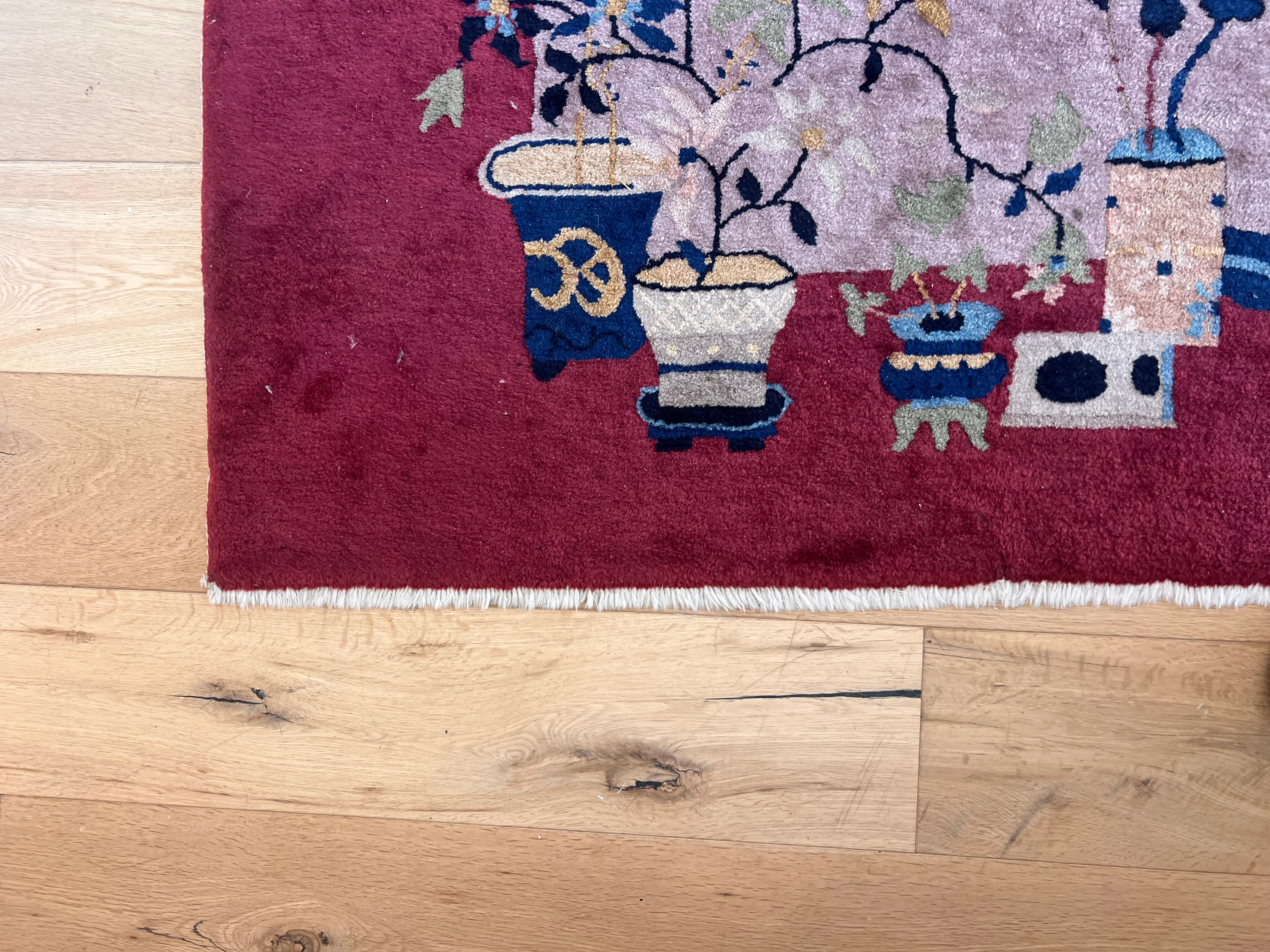 Alfombra china Art Decó, principios del siglo XX en venta 12