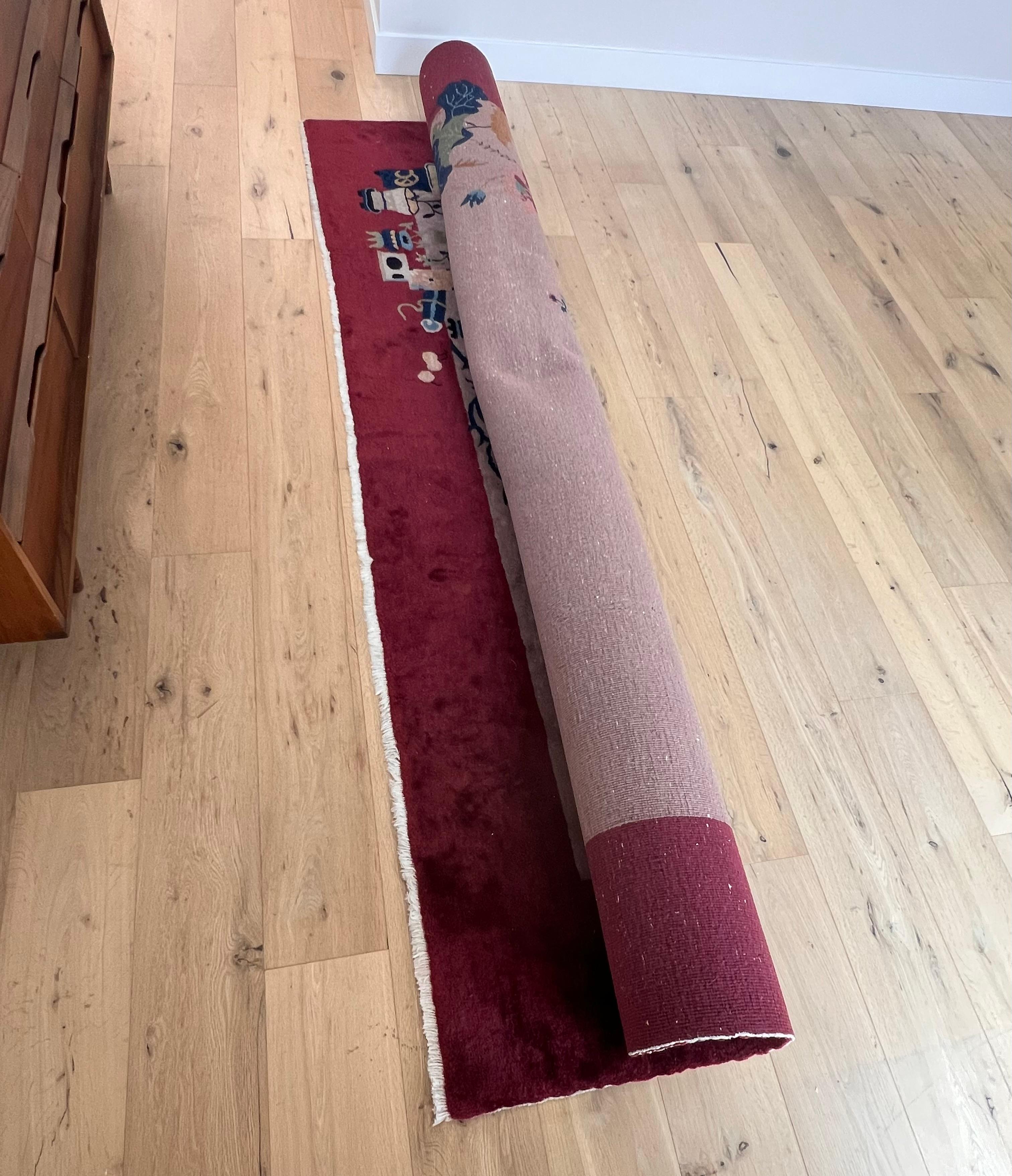 Alfombra china Art Decó, principios del siglo XX en venta 14