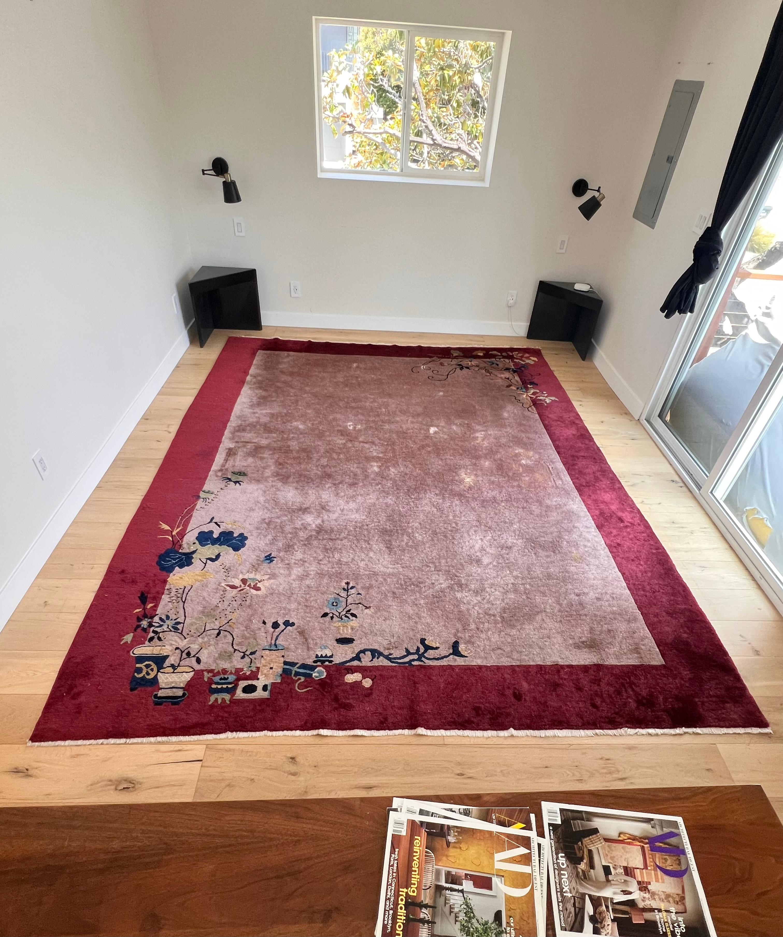 Alfombra china Art Decó, principios del siglo XX Chino en venta