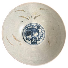 A Chinese Blue and White Bowl, Ming Dynasty, 17th Century