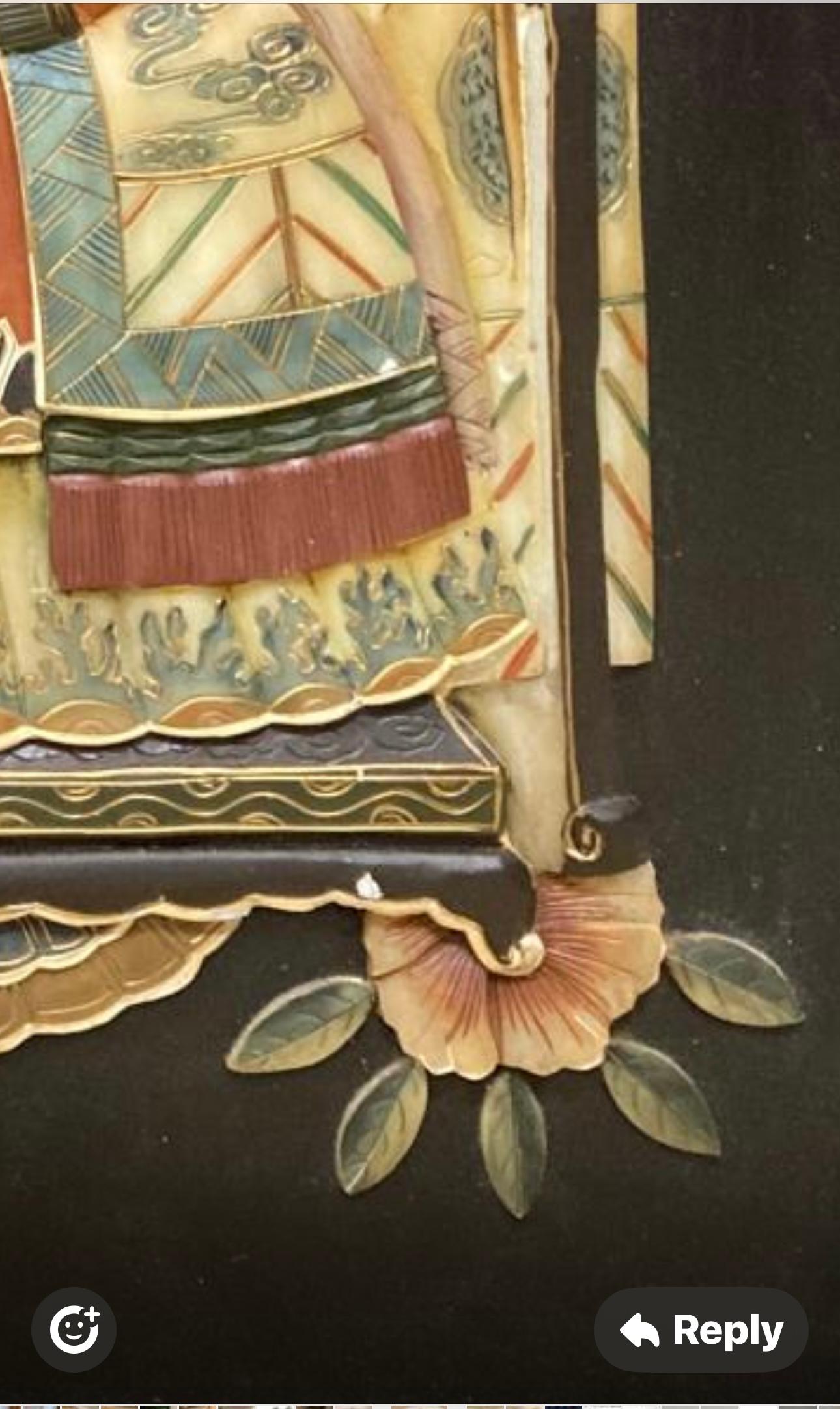 Portrait d'un empereur et d'empereurs en pierre dure sculptée chinoise en vente 7