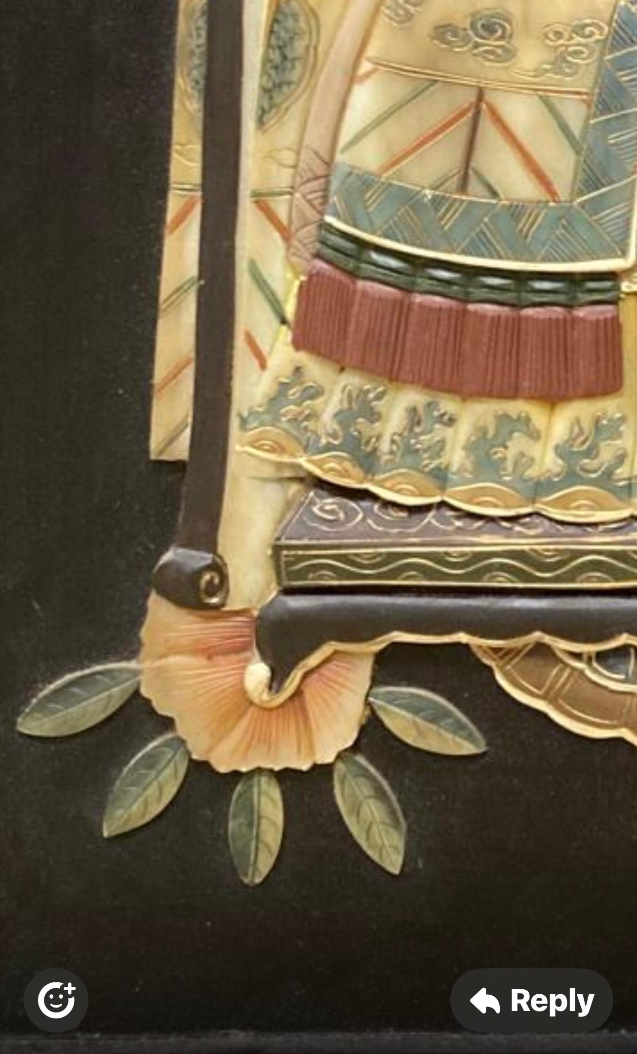 Portrait d'un empereur et d'empereurs en pierre dure sculptée chinoise en vente 2