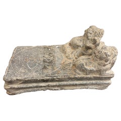 A Chinese Carved Inkstone, 18th Century
