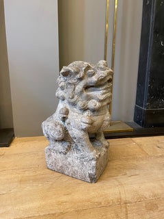 Chinois Foo sculpté