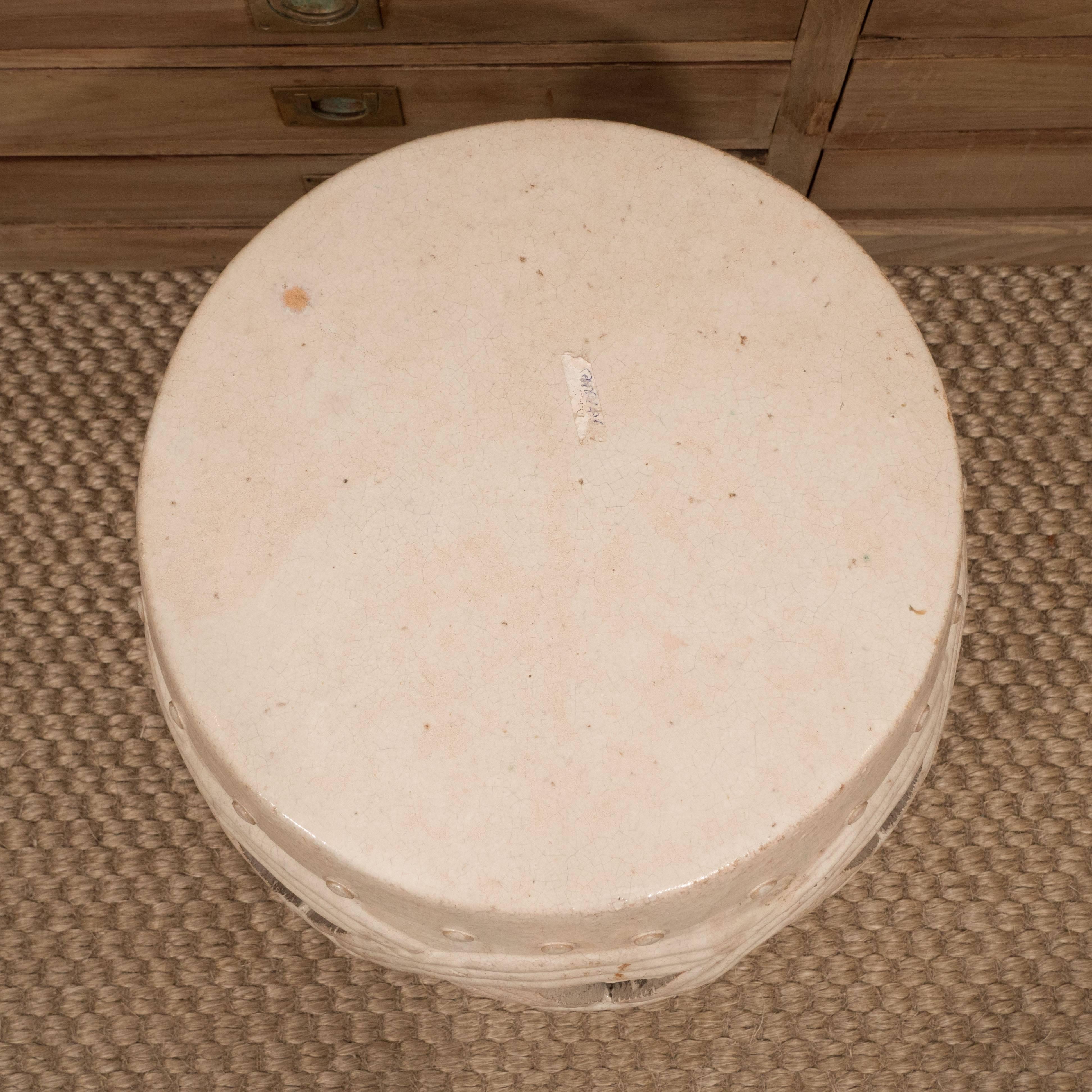 A Chinese Ceramic Garden Stool 1