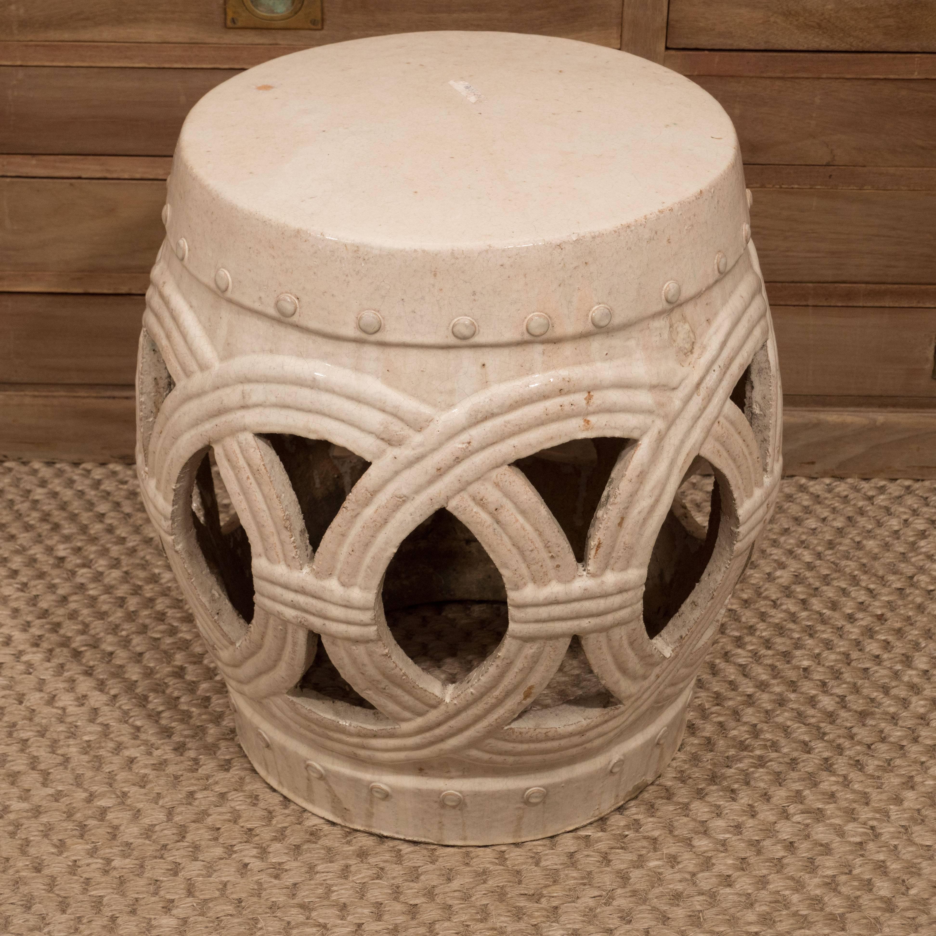 A Chinese Ceramic Garden Stool 3