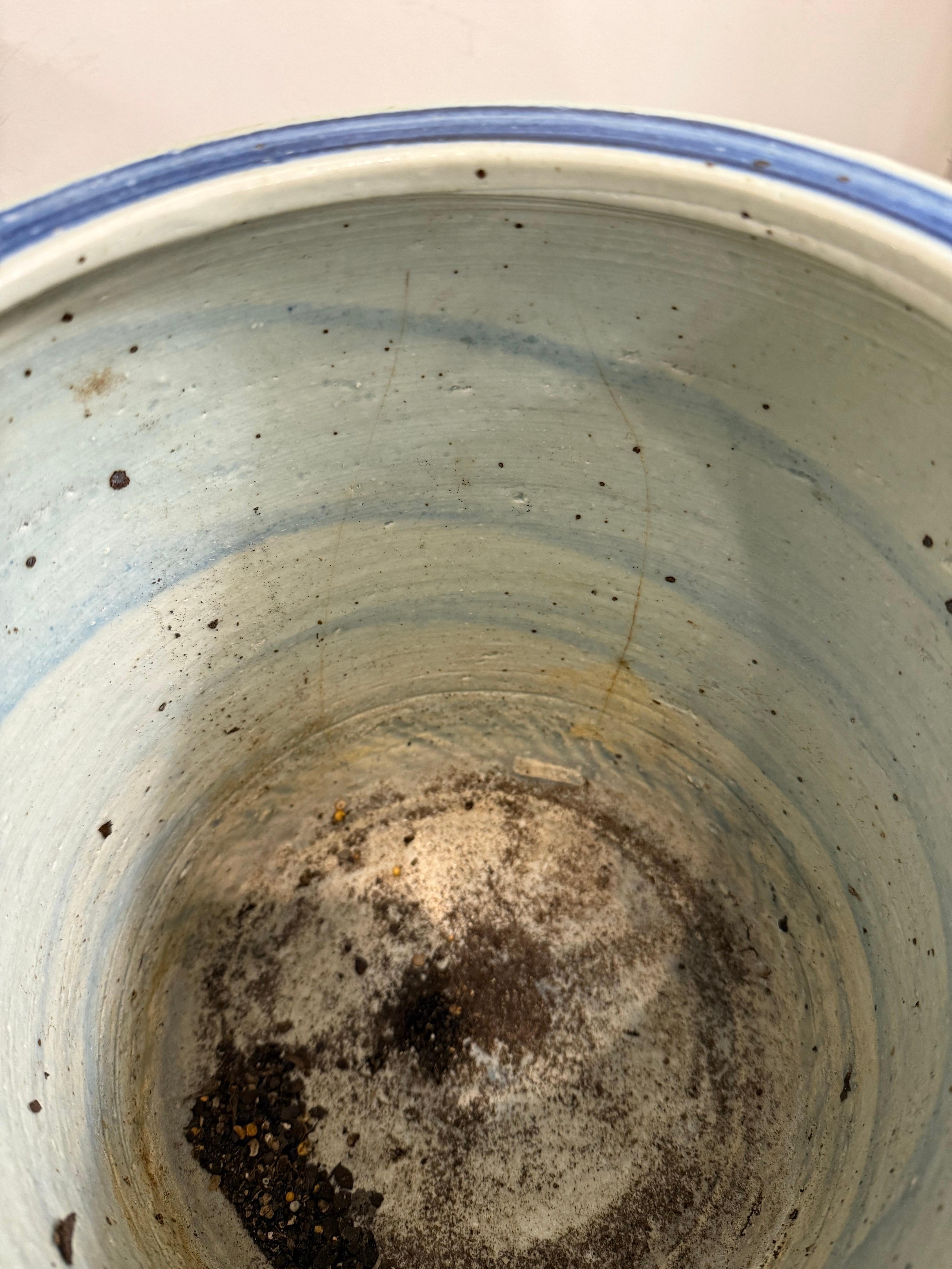 Jardinière Wucai en céramique chinoise, 19e siècle en vente 2