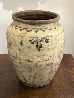 Chinesischer Cizhou-Steinzeugkrug, Ming-Dynastie, 17. Jahrhundert