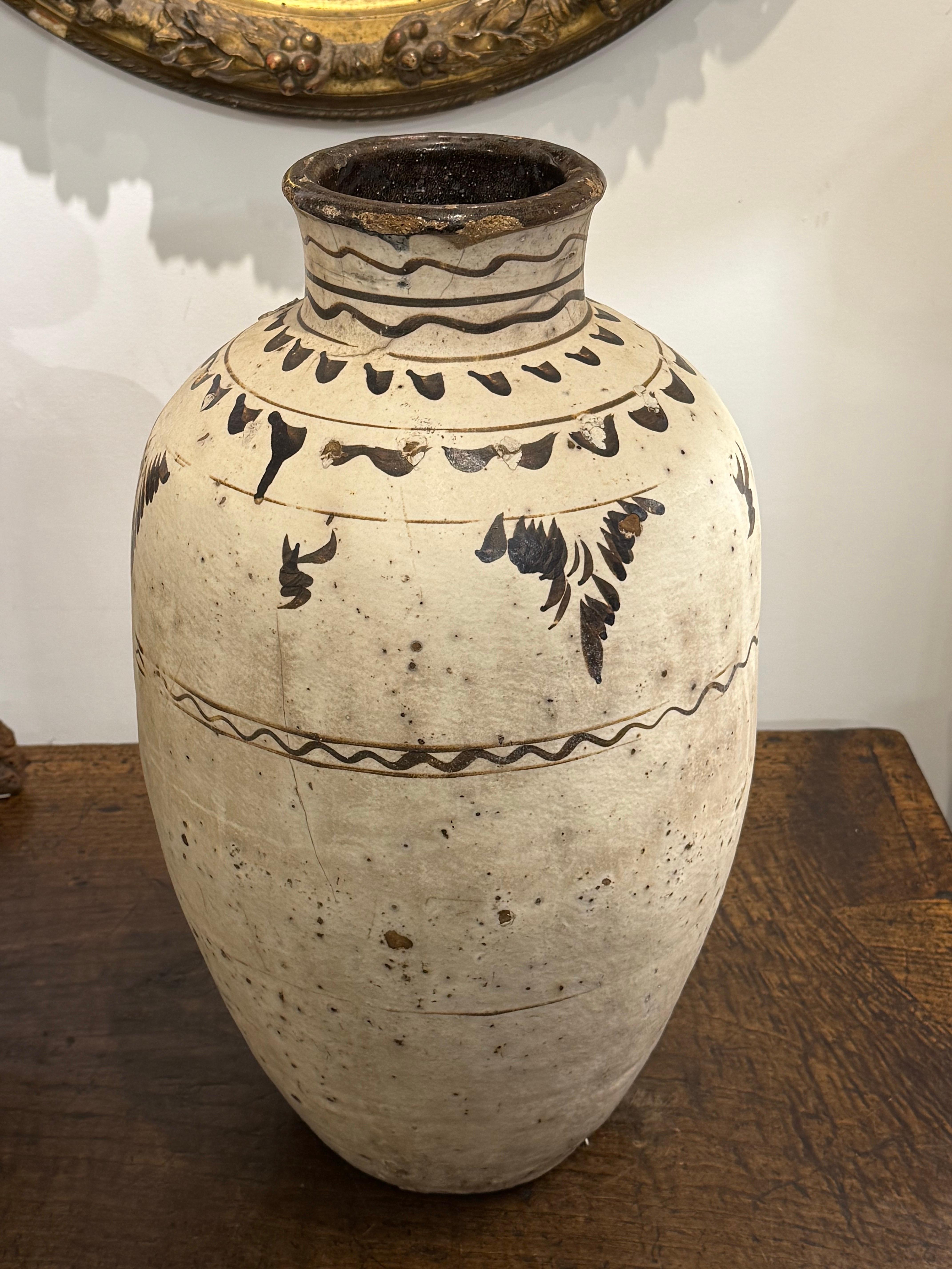 Vaso cinese in pietra di Cizhou, dinastia Ming, XVII secolo in vendita 2