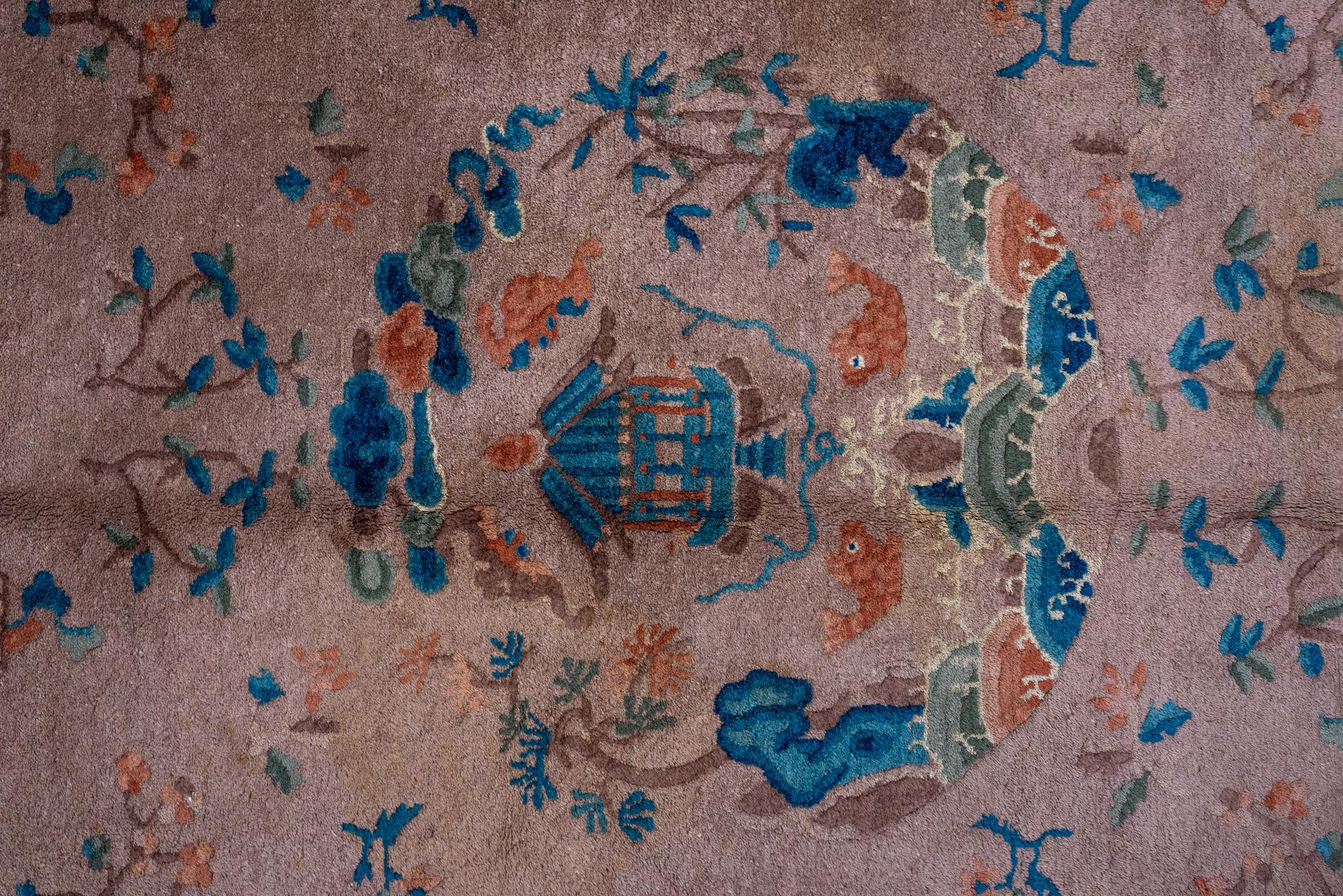 Art Deco A Chinese Deco Rug circa 1930. For Sale