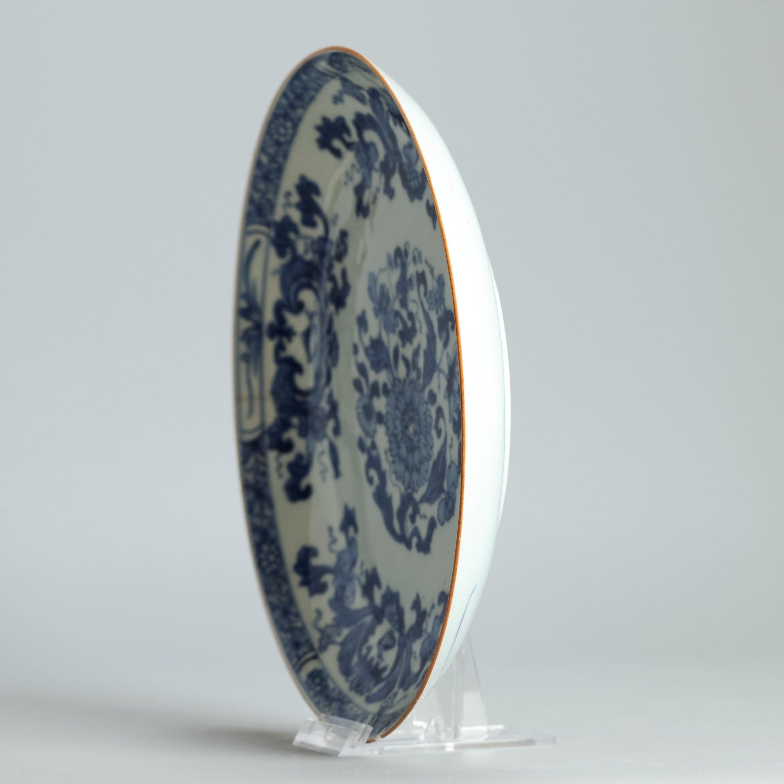 Chinesisches Export-Porzellan, blau-weißes Geschirr MADAME DE POMPADOUR, Qianlong-Zeit im Angebot 5