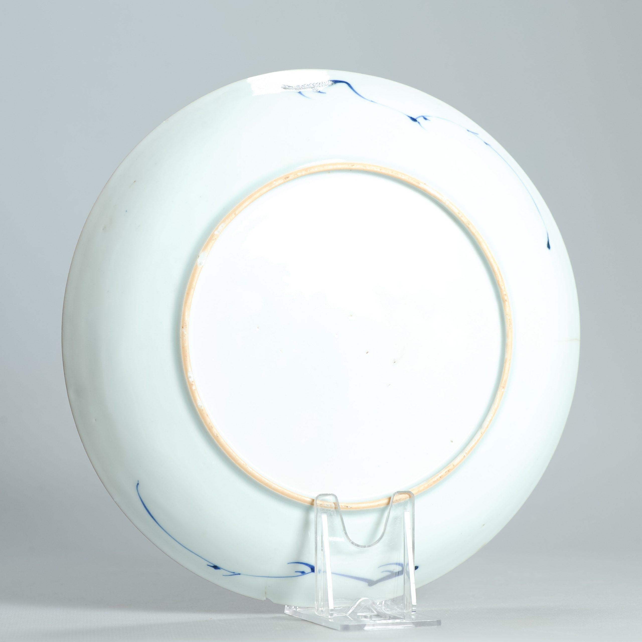 Chinesisches Export-Porzellan, blau-weißes Geschirr MADAME DE POMPADOUR, Qianlong-Zeit im Angebot 4