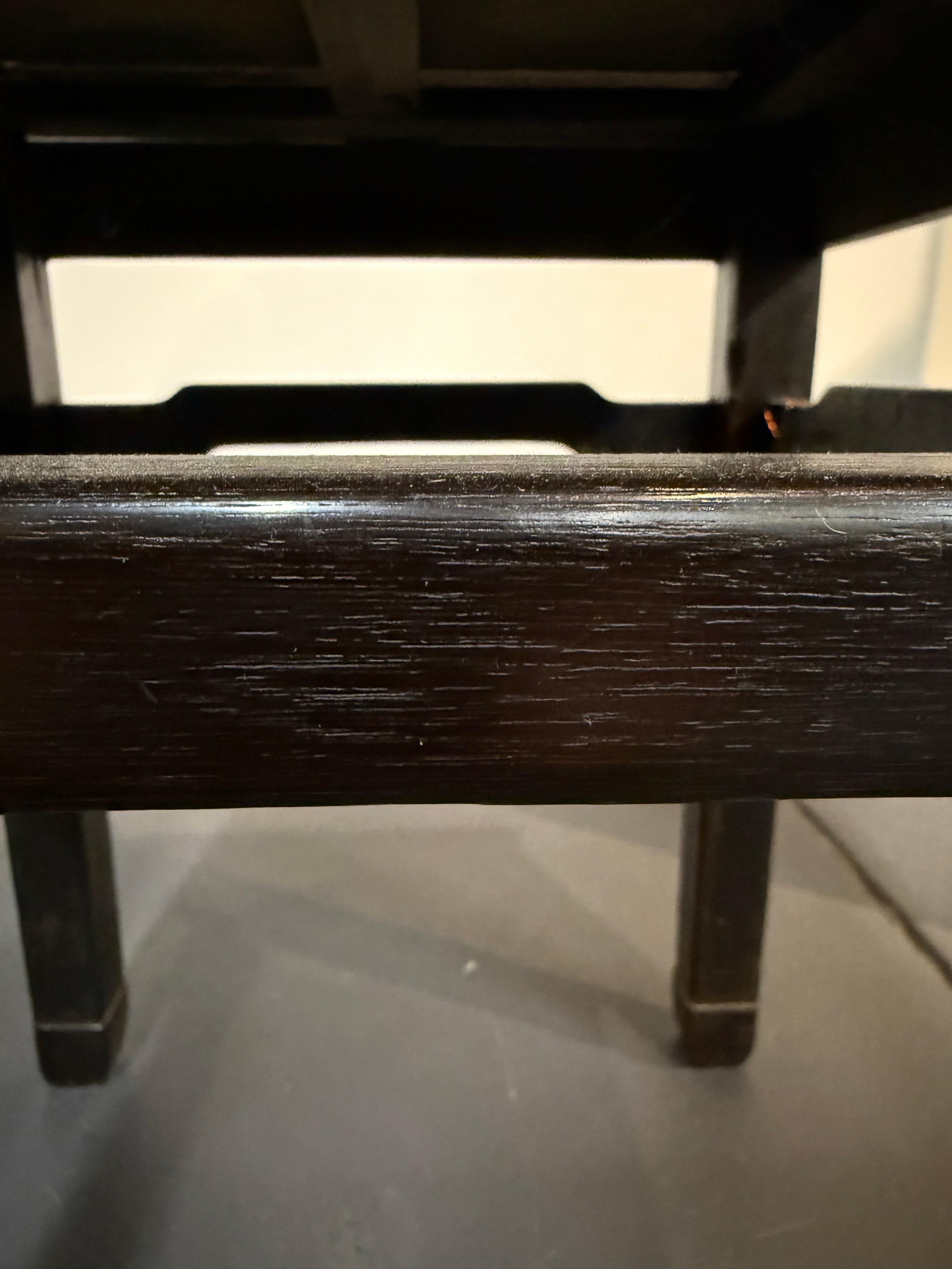 Wood A Chinese Hongmu Stool, Early 20th Century For Sale