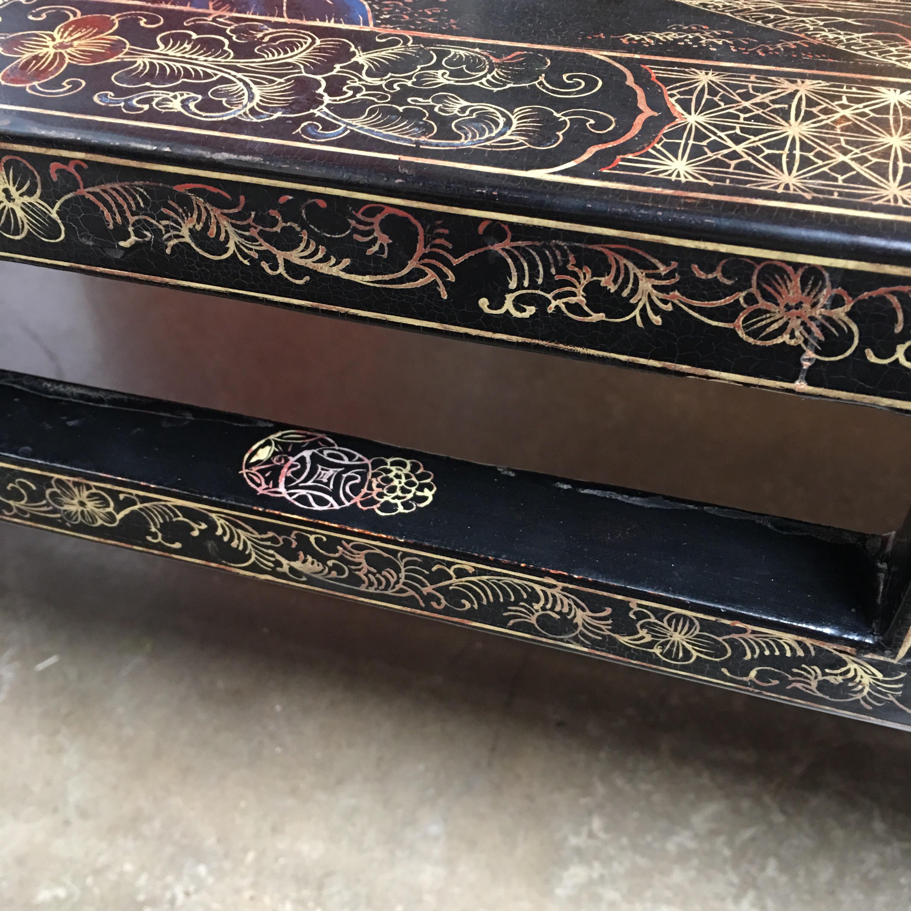 Chinese Lacquered Low Table 12