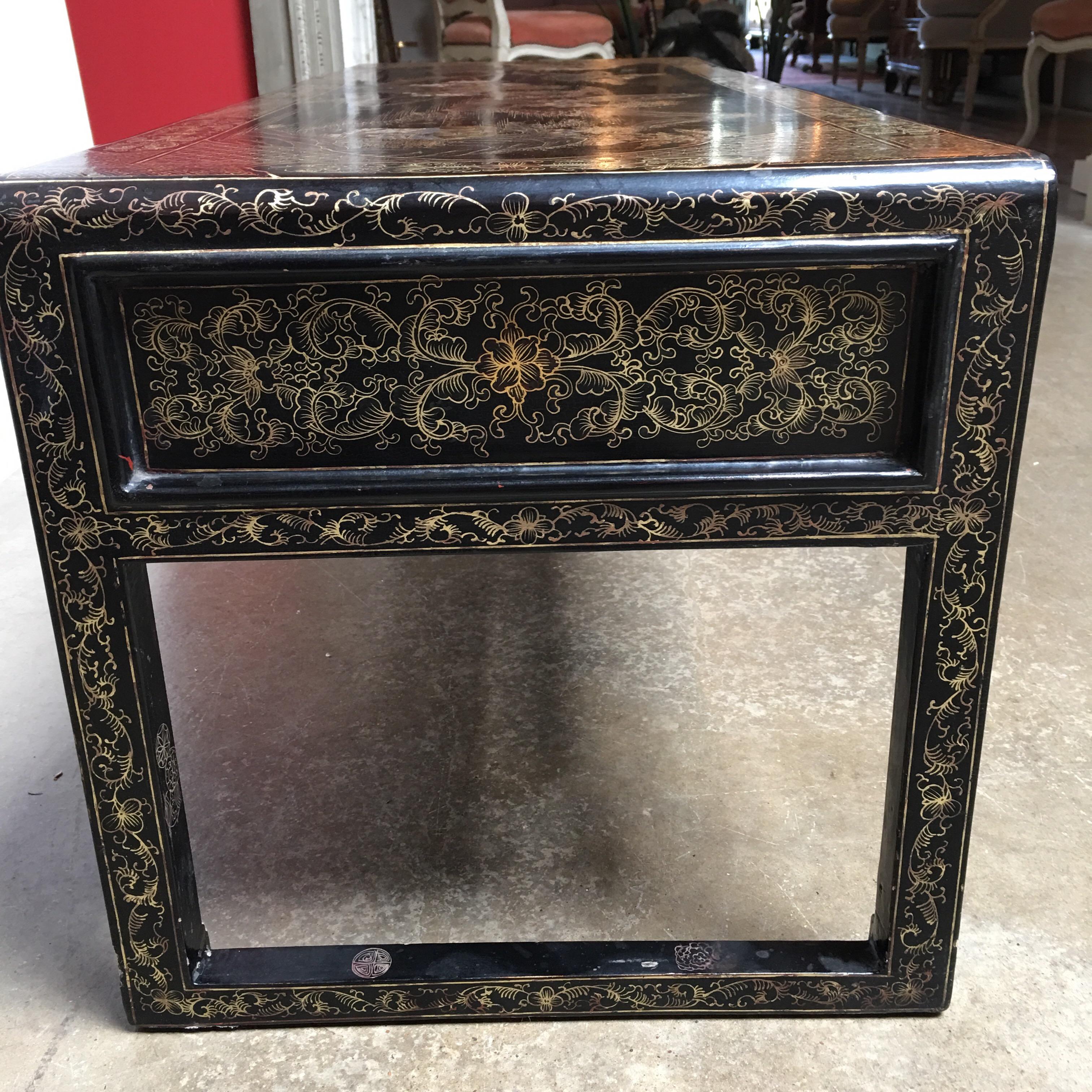 Chinese Lacquered Low Table 3