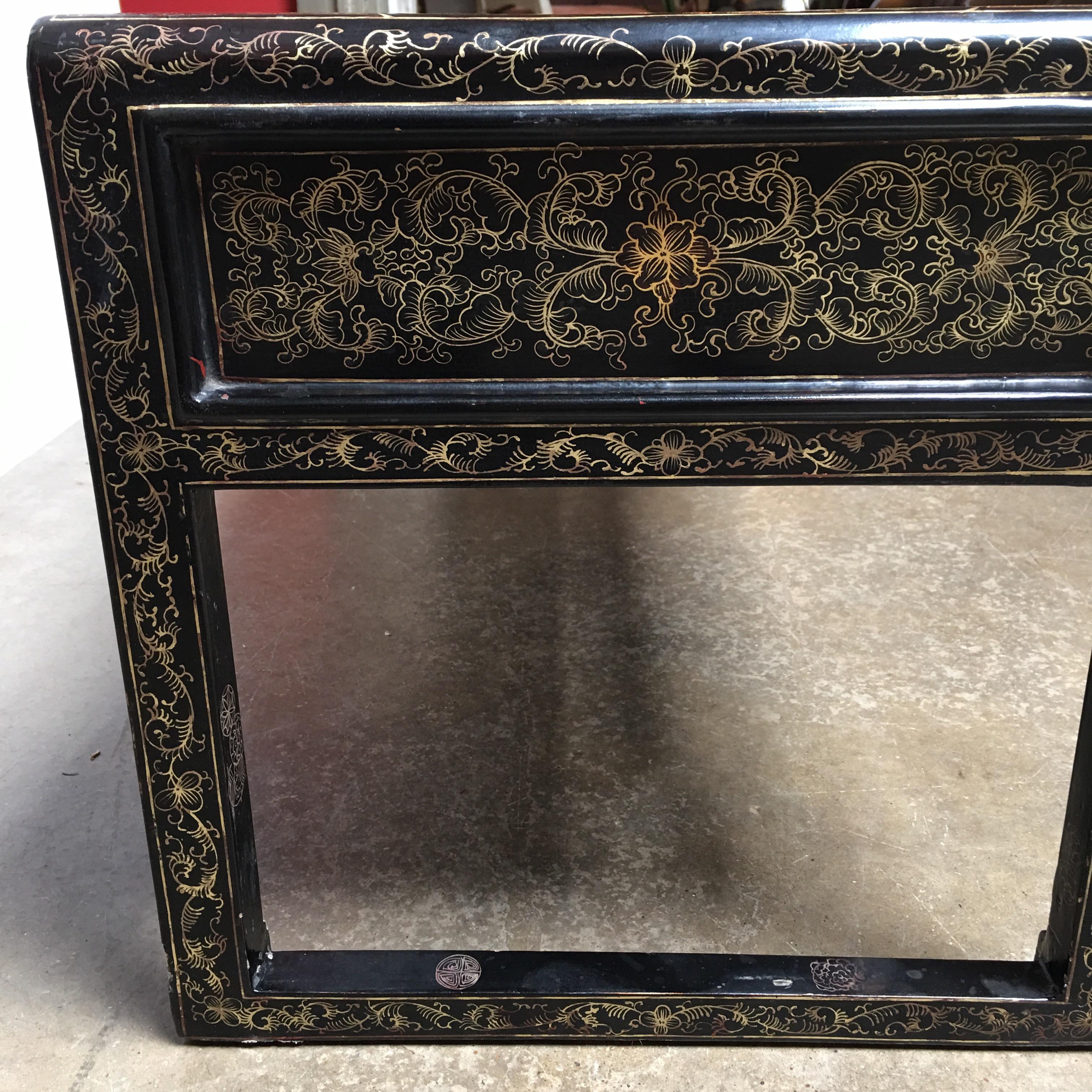 Chinese Lacquered Low Table 5