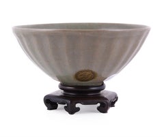 A Chinese 'Longquan' celadon-glazed 'lotus' bowl, Song Dynasty