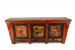 A Chinese Painted Sideboard
